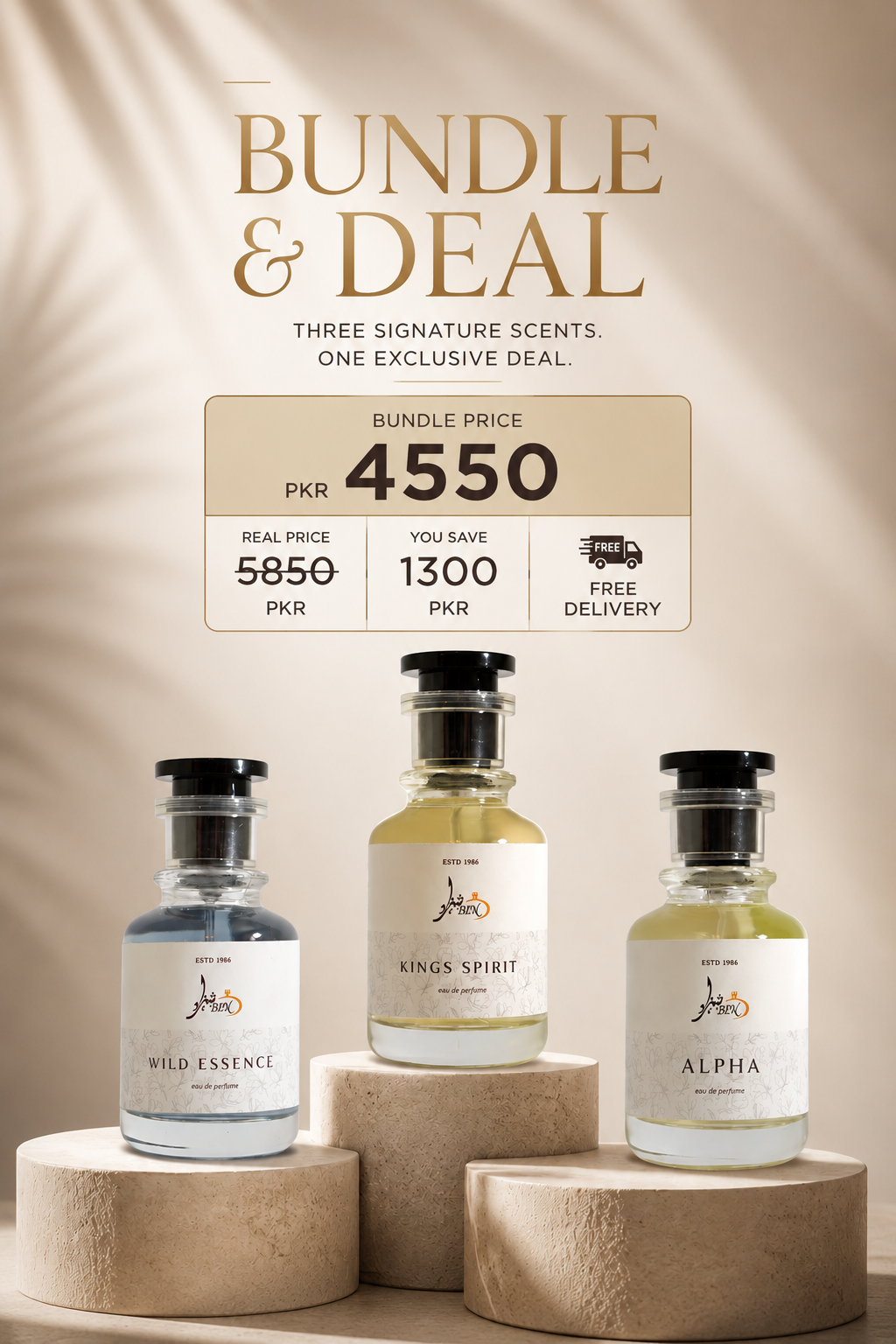 Signature Perfume Bundle – Pack of 3 (50ml Each)